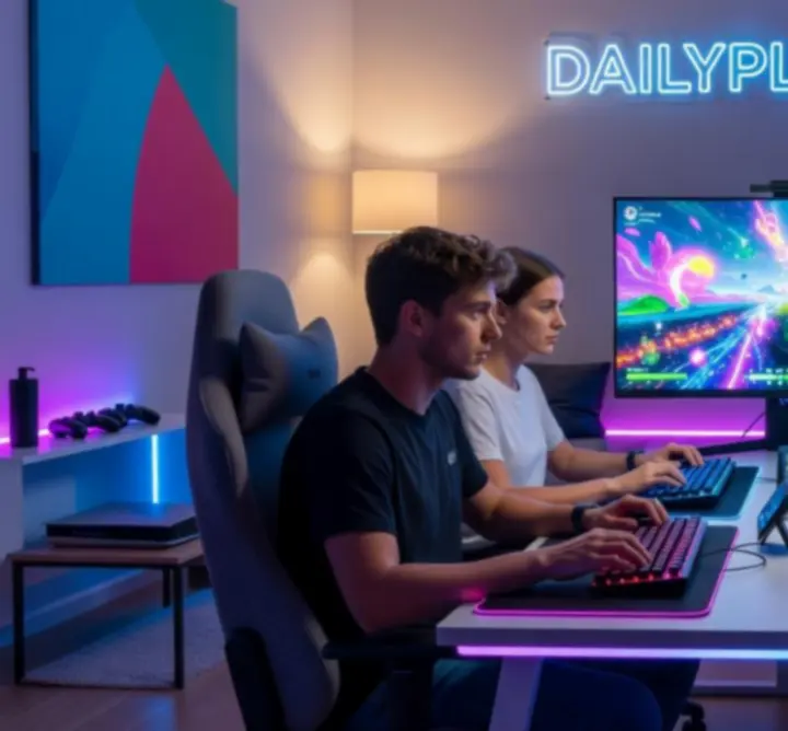 Gameplay-visual van DAILYPLAYPOINT met Nederlandse interface